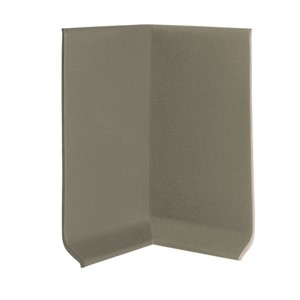 If you do not want to job-form your inside or outside corners, you can use the coordinating Roppe pre-formed corner to complete your Roppe Vinyl cove base installation.  Roppe standard pre-formed are available in the complete 70 color palette offering found in the Vinyl Wall Base line. 70 colors, all at a Single Price Point.