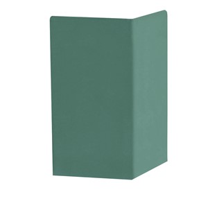 If you do not want to job-form your inside or outside corners, you can use the coordinating Roppe pre-formed corner to complete your Roppe Vinyl cove base installation.  Roppe standard pre-formed are available in the complete 70 color palette offering found in the Vinyl Wall Base line. 70 colors, all at a Single Price Point.