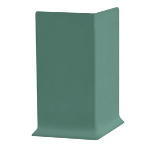 If you do not want to job-form your inside or outside corners, you can use the coordinating Roppe pre-formed corner to complete your Roppe Vinyl cove base installation.  Roppe standard pre-formed are available in the complete 70 color palette offering found in the Vinyl Wall Base line. 70 colors, all at a Single Price Point.