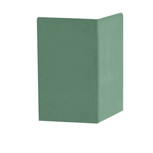 If you do not want to job-form your inside or outside corners, you can use the coordinating Roppe pre-formed corner to complete your Roppe Vinyl cove base installation.  Roppe standard pre-formed are available in the complete 70 color palette offering found in the Vinyl Wall Base line. 70 colors, all at a Single Price Point.