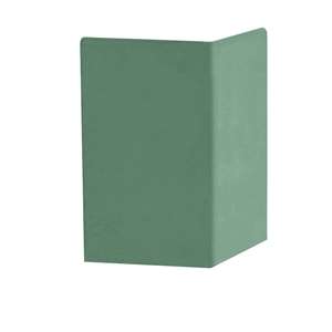 If you do not want to job-form your inside or outside corners, you can use the coordinating Roppe pre-formed corner to complete your Pinnacle Roppe cove base installation.  Roppe standard pre-formed are available in the complete 70 color palette offering found in the Pinnacle Wall Base line. 70 colors, all at a Single Price Point.