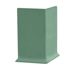 If you do not want to job-form your inside or outside corners, you can use the coordinating Roppe pre-formed corner to complete your Pinnacle Roppe cove base installation.  Roppe standard pre-formed are available in the complete 70 color palette offering found in the Pinnacle Wall Base line. 70 colors, all at a Single Price Point.