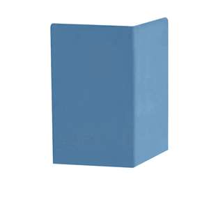 If you do not want to job-form your inside or outside corners, you can use the coordinating Roppe pre-formed corner to complete your Roppe Vinyl cove base installation.  Roppe standard pre-formed are available in the complete 70 color palette offering found in the Vinyl Wall Base line. 70 colors, all at a Single Price Point.