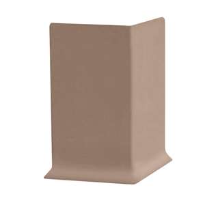 If you do not want to job-form your inside or outside corners, you can use the coordinating Roppe pre-formed corner to complete your Pinnacle Roppe cove base installation.  Roppe standard pre-formed are available in the complete 70 color palette offering found in the Pinnacle Wall Base line. 70 colors, all at a Single Price Point.