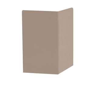 If you do not want to job-form your inside or outside corners, you can use the coordinating Roppe pre-formed corner to complete your Pinnacle Roppe cove base installation.  Roppe standard pre-formed are available in the complete 70 color palette offering found in the Pinnacle Wall Base line. 70 colors, all at a Single Price Point.