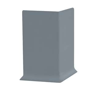 If you do not want to job-form your inside or outside corners, you can use the coordinating Roppe pre-formed corner to complete your Pinnacle Roppe cove base installation.  Roppe standard pre-formed are available in the complete 70 color palette offering found in the Pinnacle Wall Base line. 70 colors, all at a Single Price Point.