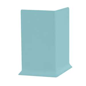 If you do not want to job-form your inside or outside corners, you can use the coordinating Roppe pre-formed corner to complete your Pinnacle Roppe cove base installation.  Roppe standard pre-formed are available in the complete 70 color palette offering found in the Pinnacle Wall Base line. 70 colors, all at a Single Price Point.