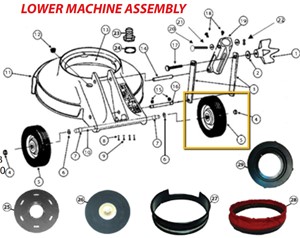 Replacement part for Xtreme II Machine 2017 and later.