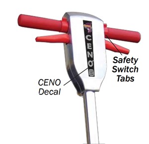 Replacment handle assembly for Xtreme Machine 2017 and later.