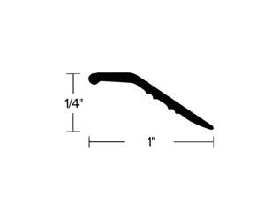 Powerhold 1&quot; Flatbar - BRZ 12&#39; Metal - Hammered Bronze