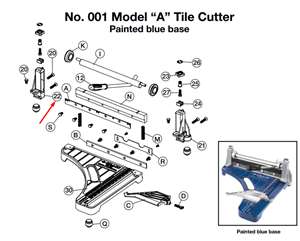 Replacement part for Crain #001  Tile Cutter