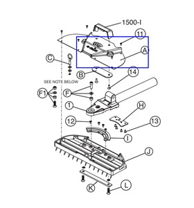 Replacement parts for Crain 499 &amp; 500 Power Stretchers - Round Bar model