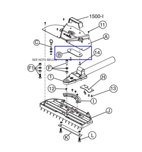 Replacement parts for Crain 499 &amp; 500 Power Stretchers - Round Bar model