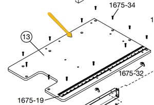 Replacement parts for Crain No 673 13&quot; Wood cutter.