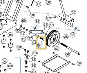 Replacement parts for Crain No 710 Power Stripper