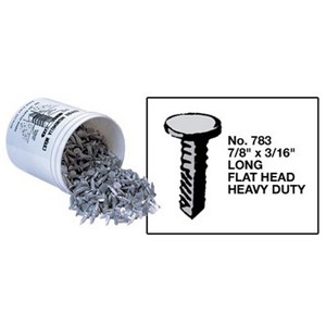 Crain 783 Aluminum Drive Nails 7/8&quot; x 3/16&quot;