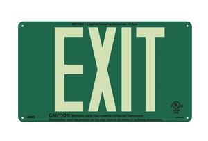 The most overlooked costs to exit signs are the monthly and annual inspections required by code, and the replacement of bulbs and batteries. Once Jalite signs are installed, there are NO tests to perform and NO batteries or bulbs to change. Charged by the ambient light in your facility, if the lights are on prior to a power outage Jalite Exit Signs will illuminate the location of the exit without fail. We mean it when we say, &quot;When the lights go out, ours go on.™&quot;