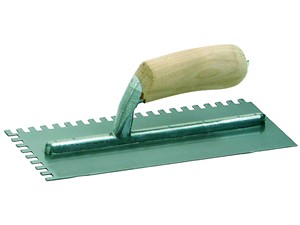 Gundlach 10-1/2&quot; Professional Trowel 1/8&quot; X 1/8&quot; X 1/8&quot; SQ