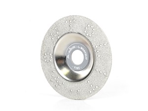 Diamond cup wheels for all manner of cutting and grinding. These multi-functional wheels can be used wet or dry for beveling, incidental cutting, grinding, and shaping of porcelain, ceramic, marble, stone and even concrete.
