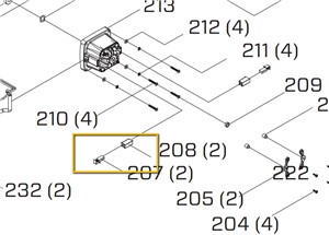 Replacement parts 426 HEPA Vac