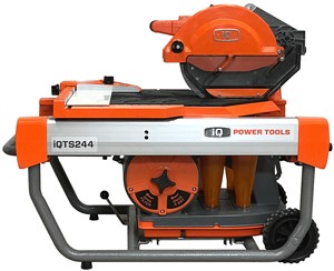 A dustless tile saw with the precision and versatility of a wet saw. The Best Tile Saw For Professional Contractors. With fully-integrated dust collection technology, this innovative design combines the power of a top of the line tile saw with a powerful cyclonic vacuum. The result is a dustless tile saw that cuts clean, efficient and precise, with no water, no slurry and virtually no heat, even with hard materials.