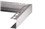 Schluter-KERDI-BOARD-ZC is a U-shaped brushed stainless steel profile with a perforated topside, and a smooth underside with anchoring leg for finishing countertops, vanities, or similar structures made with KERDI-BOARD.Features one perforated anchoring leg. Used in conjunction with RONDEC or QUADEC finishing profiles. Outside corner pieces, connectors and internal connectors are available.