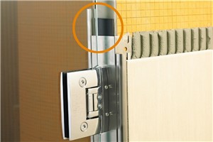 Schluter-KERDI-BOARD-ZFP is a flat plastic profile, which is adhered behind the KERDI-BOARD-ZA profile to improve fastening of hardware with screws.