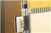 Schluter-KERDI-BOARD-ZFP is a flat plastic profile, which is adhered behind the KERDI-BOARD-ZA profile to improve fastening of hardware with screws.