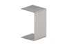 Schluter-KERDI-BOARD-ZC is a U-shaped brushed stainless steel profile with a perforated topside, and a smooth underside with anchoring leg for finishing countertops, vanities, or similar structures made with KERDI-BOARD.Features one perforated anchoring leg. Used in conjunction with RONDEC or QUADEC finishing profiles. Outside corner pieces, connectors and internal connectors are available.