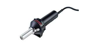 As the most compact heat gun from Leister, the HOT JET S’ low weight of 1.3 lbs. (including cord) ensures high-powered, fatigue-free welding for various applications (plastic welding, shrinking and more).