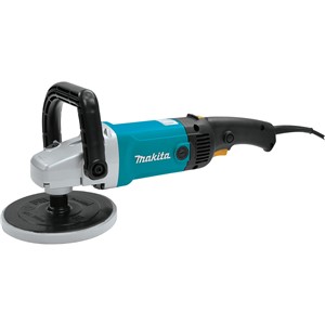 Makita&#39;s 7&quot; Electronic Polisher-Sander is a favorite among automotive and marine enthusiasts for polishing and sanding. The 9227C combines 10 AMP power and variable speed control with a pre-set maximum speed dial. The result is fast and powerful polishing for clearcoat finishes, and more. It can also be easily converted to a sander.