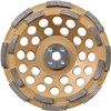 Makita 7&quot; Low-Vibration Diamond Cup Wheel, Double Row