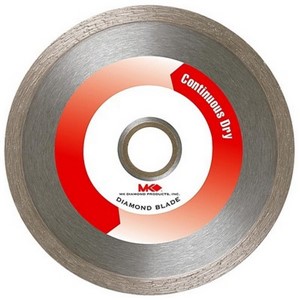MK Diamond 4&quot; Dry Cutting Blade (Hard And Vitreous Tile)