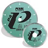 7&quot;x.060&quot;x5/8&quot; Pear P4 Wet porcelain blade. Large 8mm diamon rim. Eatra long life. Designed with slots for a fast and cool cut. Continuous rim for a clean and chip-free cut. Ideal for cutting extra hard ceramics, porcelain and other hard/dense materials. Fort wet cutting