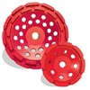 Pearl Abrasive 7&quot; Pro V Single Row Cup Wheel RED
