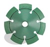 Designed to clean, route and repair cracks in concrete and other building materials. Segmented rim for a very fast cust. Engineered to quikly sink into craks and crevices.