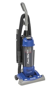 Improve indoor air quality with the versatile Powr-Flite PF82DC vacuum with the sealed HEPA filtration system. Ideal for health and childcare facilities, this vacuum features a washable HEPA filter that captures dust and allergen particles down to .3 microns in size.