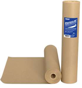 Builder&#39;s kraft paper for floors and walls.