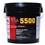 POWERHOLD 5500 is a white acrylic cove base adhesive formulated for the installation of Rubber and Vinyl Cove Base over wood, concrete, brick, plaster, wallboard or other porous surfaces. Good wet suction for outside and inside corners. Will not contribute to staining, shrinkage or plasticizer migration.