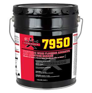 Powerhold 7950 Hybrid is a urethane moisture barrier and wood flooring adhesive. Designed to install material such as: solid / engineered flooring, parquet flooring and bamboo flooring over concrete. Application of this product gives the moisture barrier and the wood flooring adhesive in one easy trowel on application.