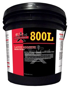 Powerhold 800L Latex is a specialized blend of latex to enhance the bond of and flexibility of the Powerhold 650 underlayment. When used in lieu of water, Powerhold 800L will significantly improve the bond and flexibility of most floor patching compounds.