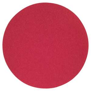 Use this Red Heat H955 CA coarse grit paper H&amp;L floor sanding disc for larger coarse grit jobs on tough surfaces such as hard woods, parquet and multi-species floors, and harder aluminum oxide finishes. The ceramic alumina grain provides sharp and fast cutting combined with the smoothest finish and cleanest scratch pattern in the industry. The grain is backed by an ultra-tough F-weight paper that resists tearing and snagging even during aggressive cutting. The hook and loop back mounts and dismounts quickly, while the disc&#39;s assured color consistency lets you work without worrying about color transfer.