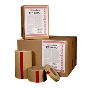 TP-620 Tape Adhesive is a pressure sensitive tape adhesive designed for use with indoor installations of resilient stair treads, risers, stringers and cove fillet sticks which allows for immediate access after installation; it is a low odor, nonflammable, solvent-free and ready to use product.