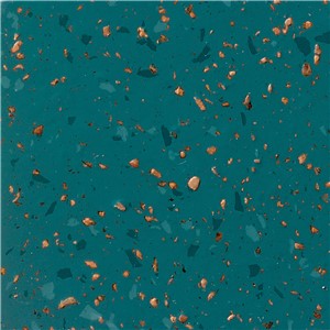 976 Smooth Rubber Tile 3/16&quot; - 12&quot; x 12&quot; - Peacock (R)