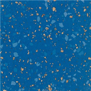 976 Smooth Rubber Tile 3/16&quot; - 12&quot; x 12&quot; - Blue Jay (R)