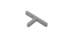 The T for joints of 1, 1.5, 2 and 3 mm are recommended for the installation of ceramic tiles and pavements with minimal joint. The solid structure of the T for joints of 1, 1.5, 2 and 3 mm has been designed to provide greater resistance to bending and crushing. These properties make the T for joints of 1, 1.5, 2 and 3 mm are highly recommended for coatings with large format ceramic tiles.