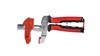 The DELTA TILE LEVELING SYSTEM nippers are designed to be used in both horizontal (floor) and vertical (wall) tile installation work. The main function of the DELTA nippers from RUBI is to give the wedge the pressure needed to allow the leveling of the ceramic tile. There by obtaining the resulting homogeneous flatness. Made of Steel with ergonomic plastic handles, 6 position height adjustment according to the thickness of the ceramic tile. Protective sleece on the clamp to avoid damaging the tile.