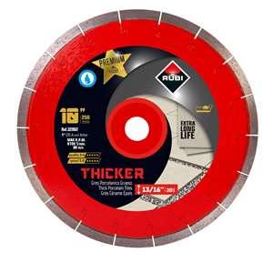 Rubi Tools Blade Thicker Wet 10&quot; EXT USA&#160;&#160;