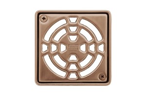 Schluter&#174;-KERDI-DRAIN is a floor drain specifically designed to allow connections to Schluter-KERDI or other load bearing bonded waterproof membranes. The membrane is adhered to the large integrated bonding flange to form a waterproof connection at the top of the drain assembly. KERDI-DRAIN consists of a drain casing and fully adjustable grate assembly or covering support to which tile is applied.  The grate assembly accommodates a wide range of tile thicknesses and allows lateral and tilt adjustment as well. The covering support is placed flush with the tip of the bonding flange and can therefore accommodate any thickness tile covering.