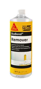 Fast drying cleaner for use with SikaBond products. For removal of cured and uncured SikaBond urethane adhesive from hardwood floors.